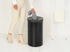 Brabantia Tvättkorg 60 l, mattsvart