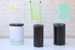 Brabantia Tvättkorg 60 l, mattsvart