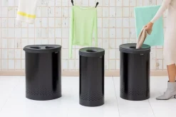 Brabantia Tvättkorg 35 l, mattsvart