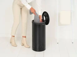 Brabantia Tvättkorg 35 l, mattsvart