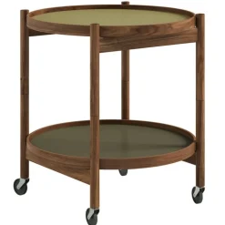 Brdr. Krüger Bølling brickbord 50 cm, oljad valnöt - leaf