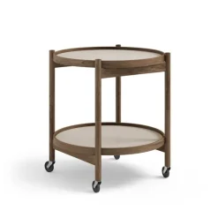 Brdr. Krüger Bølling brickbord 50 cm, rökt ek - stone