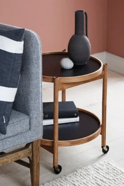 Brdr. Krüger Bølling brickbord 50 cm, rökt ek - earth