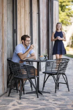 Cane-line Blend stol, lava grey