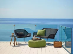 Cane-line Breeze dynset för fåtölj, svart