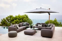 Cane-line Capture 2-sitssoffa, högermodul, brungrå