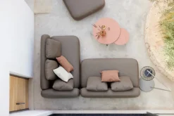 Cane-line Capture sittpuff, brungrå