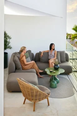 Cane-line Capture sittpuff, brungrå