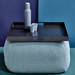 Cane-line Club bricka, 58,5 x 58,5 cm, svart