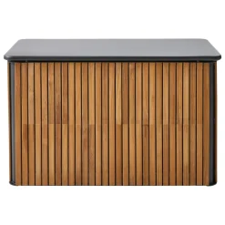Cane-line Combine kuddlåda, liten, teak - lavagrå