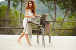 Cane-line Core fåtölj, stapelbar, taupe