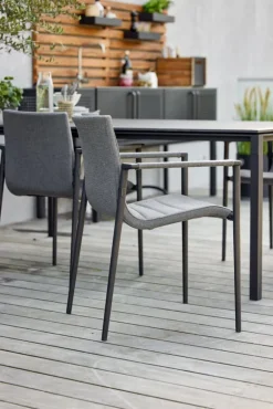 Cane-line Core fåtölj, stapelbar, grå