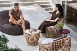 Cane-line Cozy sittsäck, mörk bordeaux