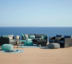 Cane-line Diamond fotpall, grafit - grå