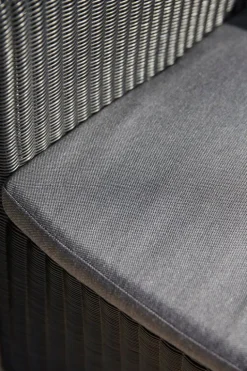 Cane-line Diamond fåtölj, grafit - grå