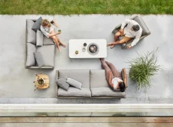 Cane-line Diamond loungefåtölj, taupe