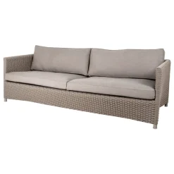 Cane-line Diamond 3-sits soffa, taupe