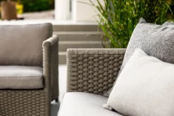 Cane-line Diamond 2-sits soffa, taupe