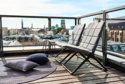 Cane-line Divine kudde, 50 x 50 x 12 cm, midnattsblå