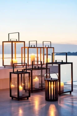 Cane-line Lighthouse lykta, liten, mörkgrå