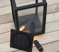 Cane-line Lock & LED-lampa till den lilla Lighthouse-lyktan, lavagrå