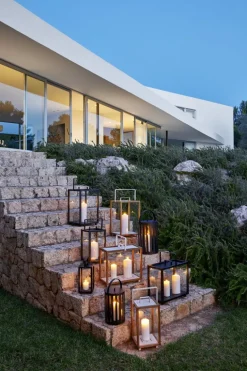 Cane-line Lykta Lighthouse, rektangulär, mörkgrå