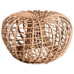 Cane-line Nest fotpall, liten, natur
