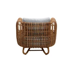 Cane-line Nest fåtölj, natur - ljusgrå