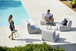 Cane-line On-the-move bord, litet, mörkblå