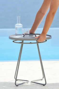 Cane-line On-the-move bord, litet, svart