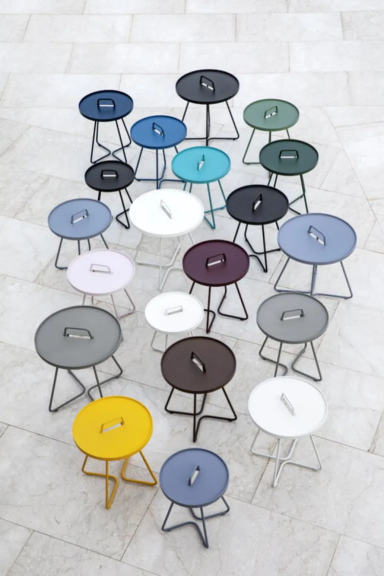 Cane-line On-the-move bord, litet, mörkgrön