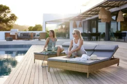 Cane-line On-the-move bord, litet, mattgrön