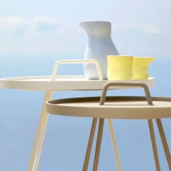 Cane-line On-the-move bord, litet, aqua