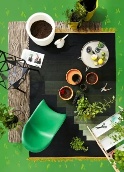 Cane-line On-the-move bord, litet, brungrå