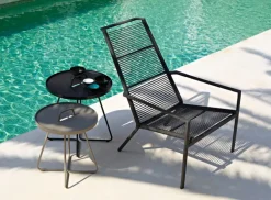 Cane-line On-the-move bord, litet, brungrå