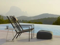 Cane-line On-the-move bord, litet, vit