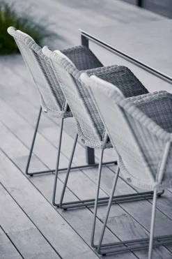 Cane-line Pure matbord, 200 x 100 cm, ljusgrå - betonggrå keramik