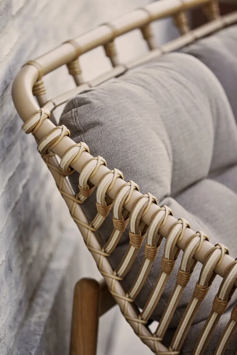 Cane-line String 2-sitsig soffa, natur - brungrå