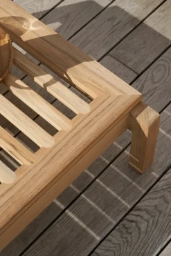 Carl Hansen & Søn AH603 Outdoor fotpall, teak