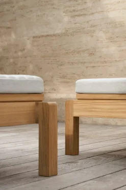 Carl Hansen & Søn AH603 Outdoor fotpall, teak