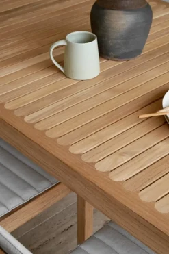 Carl Hansen & Søn AH902 Outdoor matbord, 100 x 98,5 cm, teak