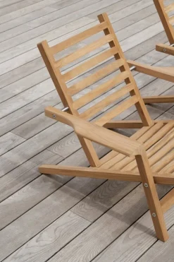 Carl Hansen & Søn AH603 Outdoor däckstol, teak