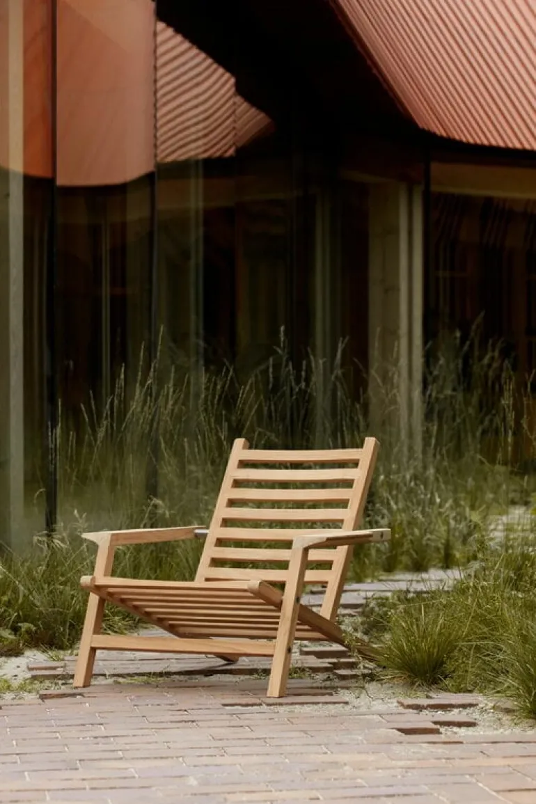 Carl Hansen & Søn AH603 Outdoor däckstol, teak