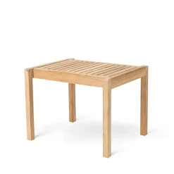 Carl Hansen & Søn AH901 Outdoor sidobord/pall, 59,5 x 48,5 cm, teak