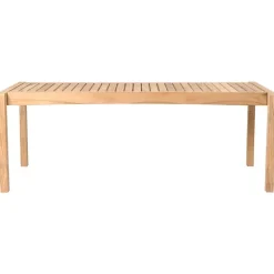 Carl Hansen & Søn AH912 Outdoor bord/bänk, 48,5 x 123,5 cm, teak