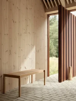 Carl Hansen & Søn AH912 Outdoor bord/bänk, 48,5 x 123,5 cm, teak