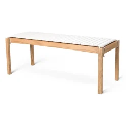 Carl Hansen & Søn AH912 Outdoor bord/bänk, 48,5 x 123,5 cm, teak