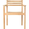 Carl Hansen & Søn AH502 Outdoor matstol med armstöd, teak