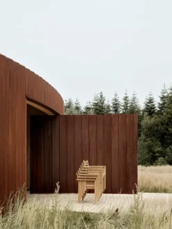 Carl Hansen & Søn AH502 Outdoor matstol med armstöd, teak