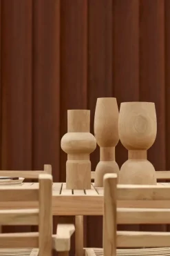 Carl Hansen & Søn AH502 Outdoor matstol med armstöd, teak